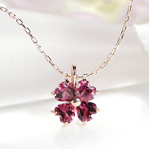 K10pg 薔薇を意味する ペンダント ネックレス 代引手数料無料 お守り Jewelry １月 K10pg 大人色 フラワーモチーフ ガーネット ハート ロード Aria ネックレス 品質保証書 Shop 10金 ガーネット パワーストーン ラッピング済み ロードライトガーネット