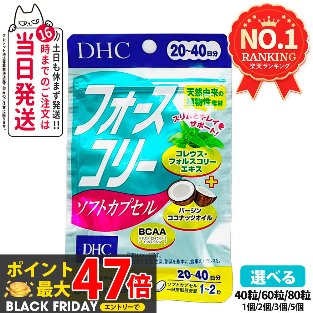 DHCフォースコリー20日分80粒