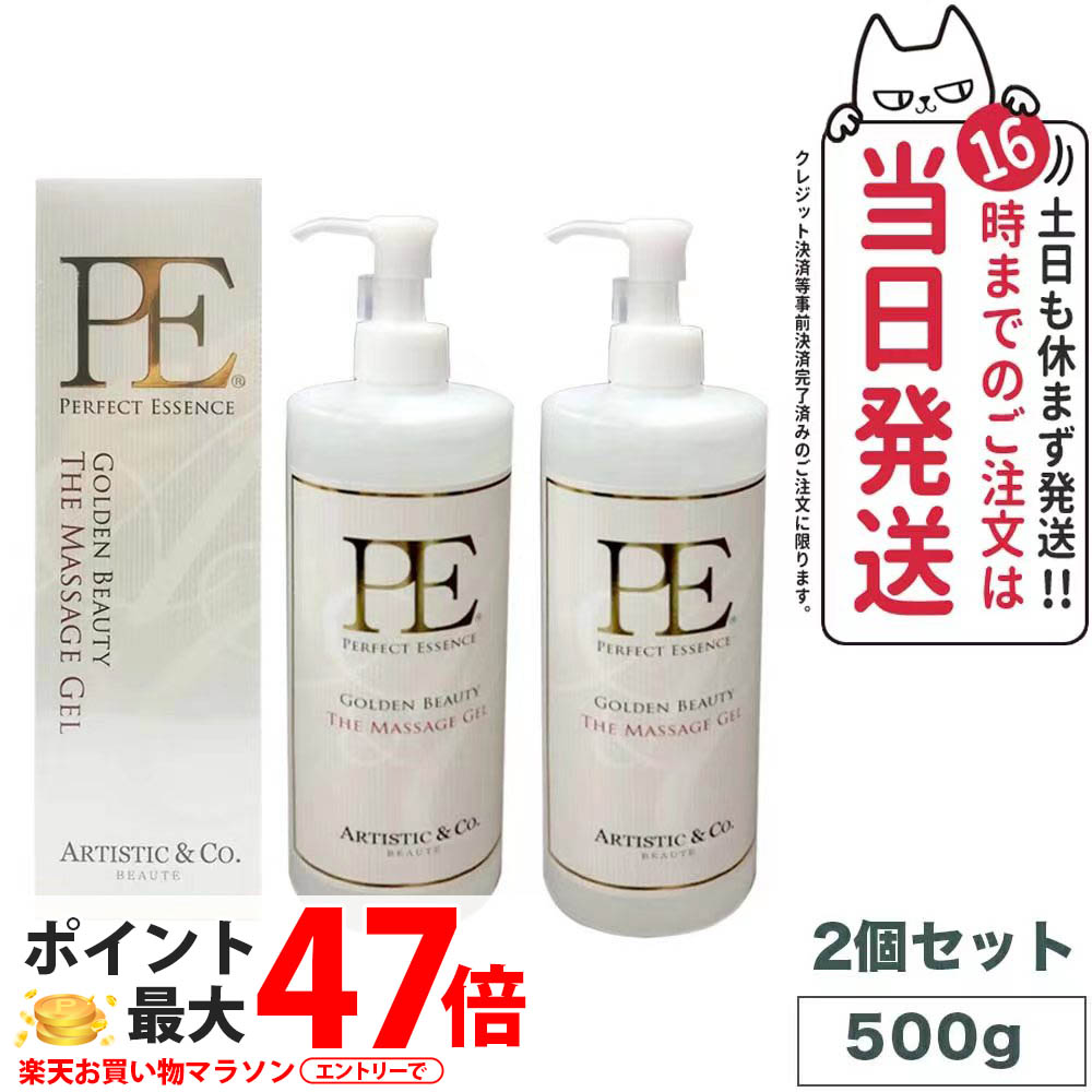 【2個書き割り 包み取りつくろう】P.E ゴールデン もの言う花 ザ マッサージジェル500g ARTISTIC＆CO 上半身揉み療治 Dr.Arrivo アリーヴォ つづき物専用先だつもの MFIP EMS 弾力性 エステ 昇降機引き上げる 肌荒れ くすみ フェイシャル 揉み療治 美容 心臓の鼓動