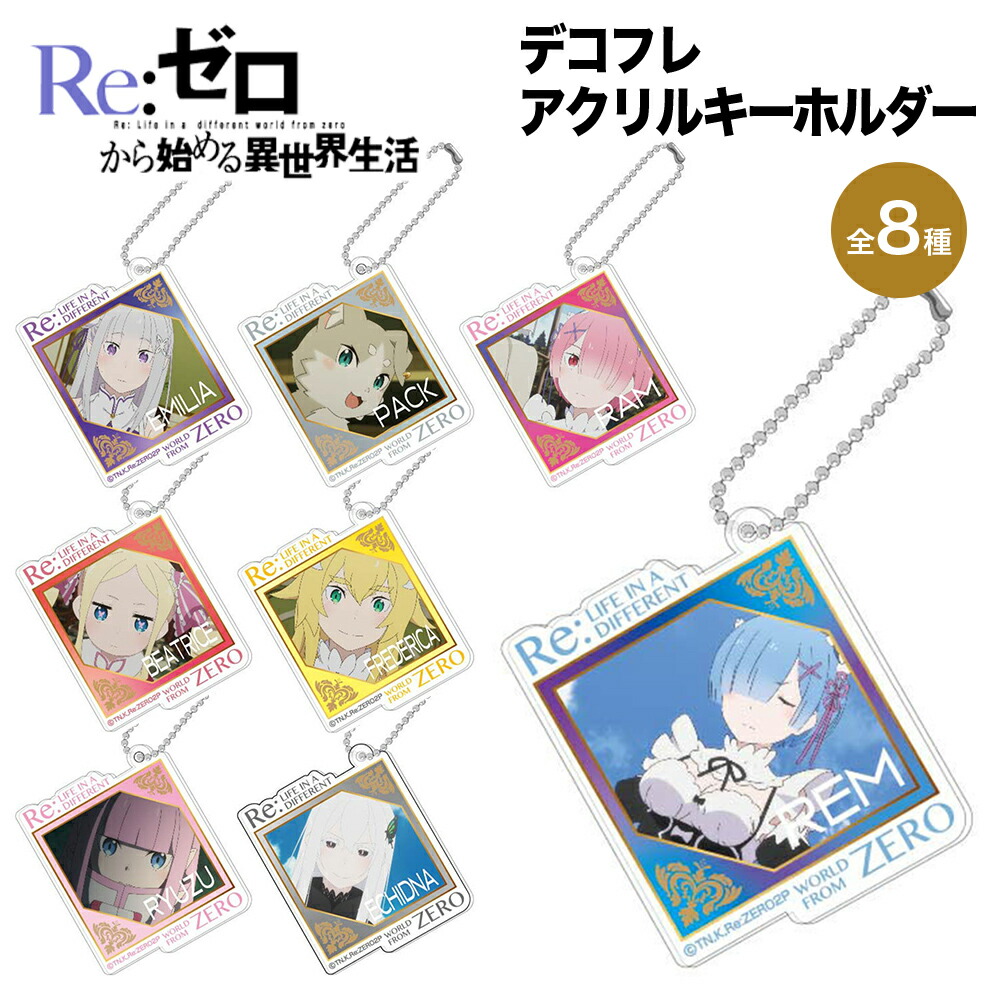楽天市場】Re:ゼロから始める異世界生活 グッズ きゃらっちゅ