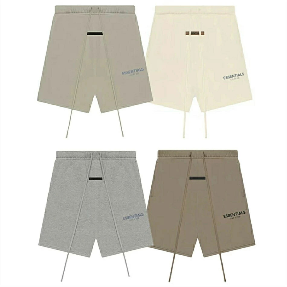 新品エッセンシャルズ ESSENTIALS FOG ハーフパンツ エッセンシャルズ FOG ESSENTIALS Fear of God スウェット