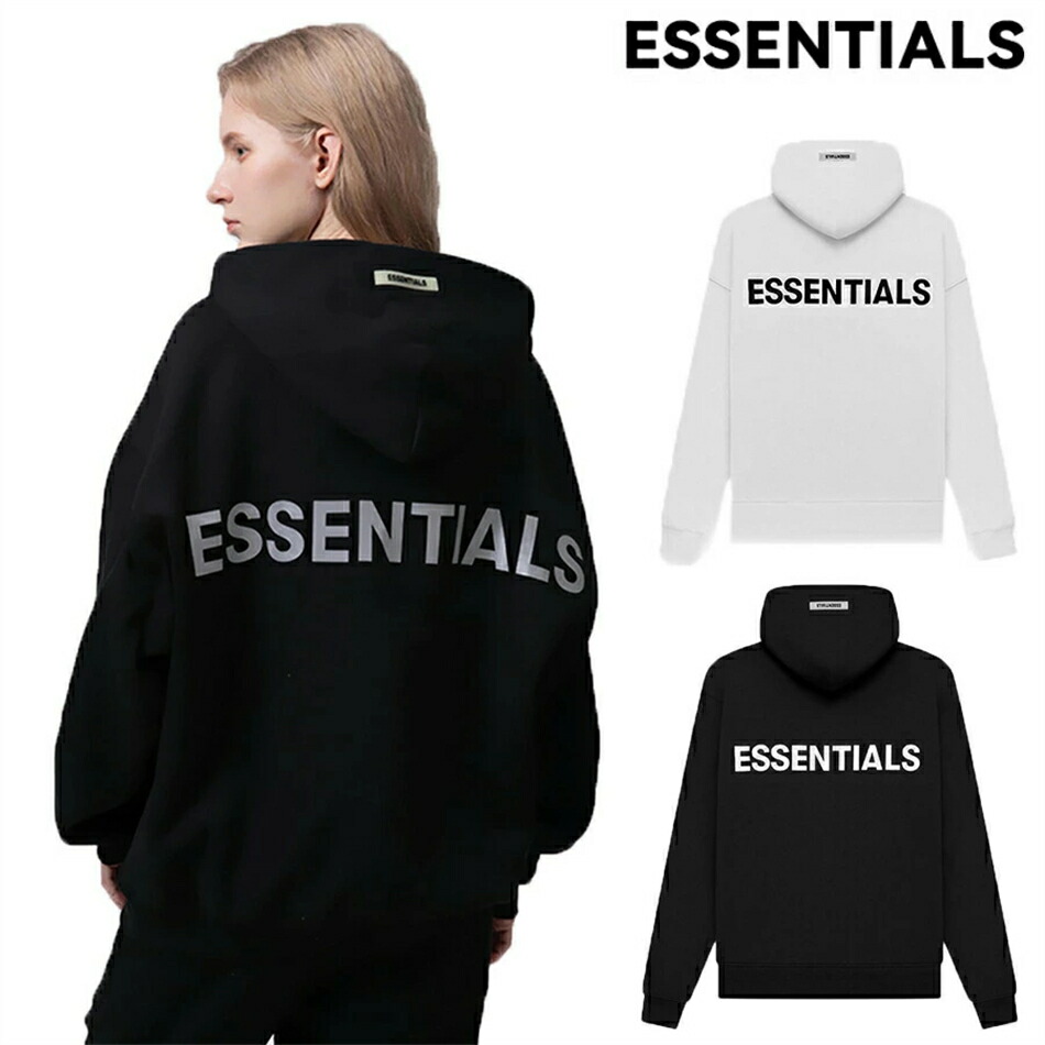 ESSENTIALS ブラック パーカー フード付き 楽天市場】【Essentials (エッセンシャルズ) 】パーカー