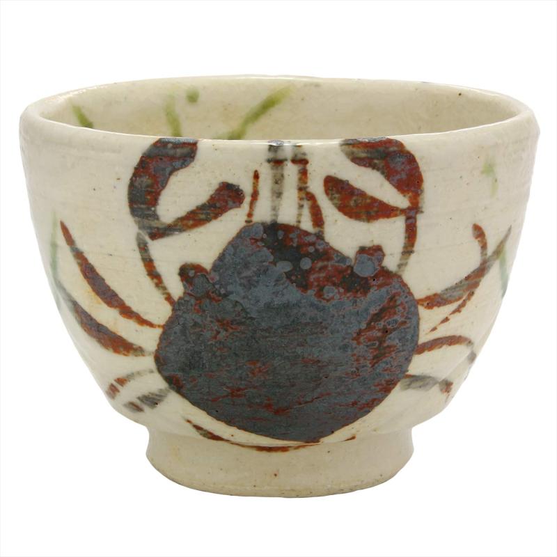 美濃焼 「 中垣連次 」 蟹絵 DISWARE_BOWL