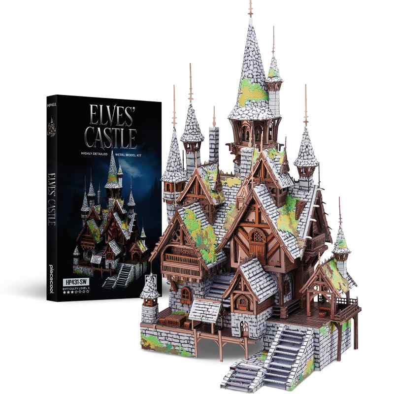 (ピースクール) 立体パズル 金属製 有名建築シリーズ 建物 3dパズル|アリエル ストア