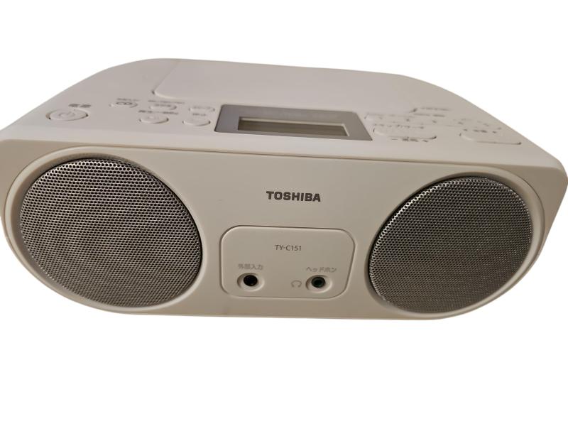 東芝 CDラジオ受信機 TY-C151(S)
