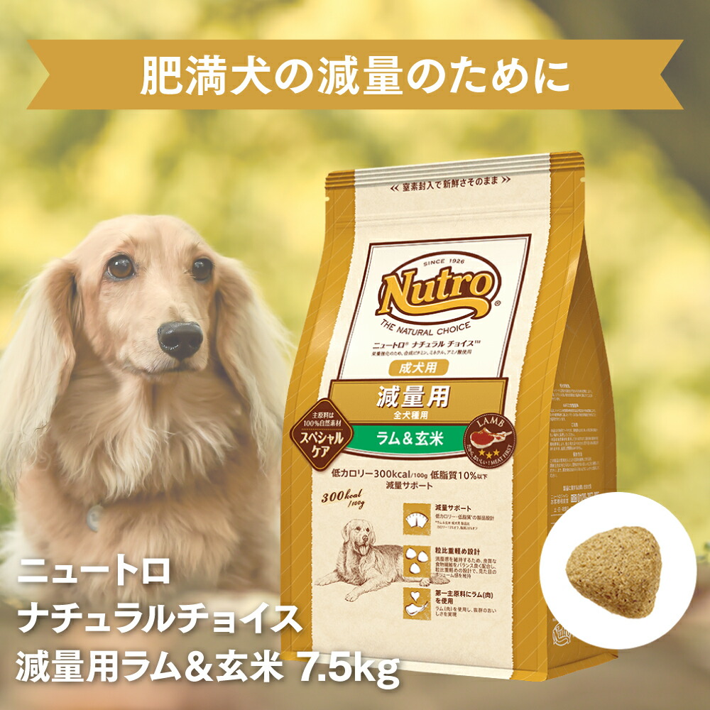 正規品］ニュートロ ナチュラルチョイス 減量用 全犬種用 成犬用 ラム