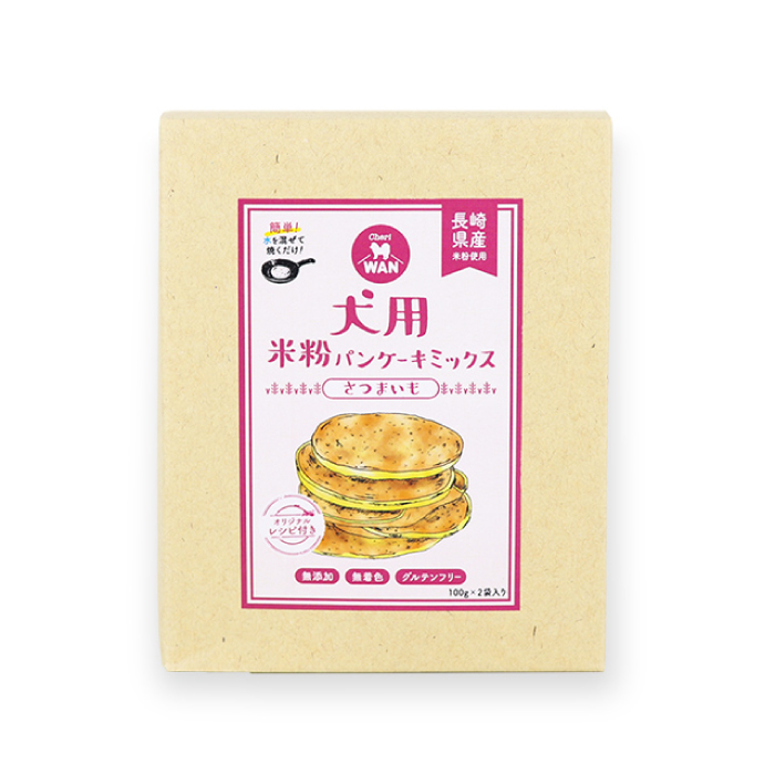 楽天市場 シェリーワン 犬用手作りスイーツ 米粉パンケーキミックス さつまいも 150g 終売 犬 ペットフード ドックフード フード 餌 えさ ごはん 犬用品 おやつ ごほうび アリエス