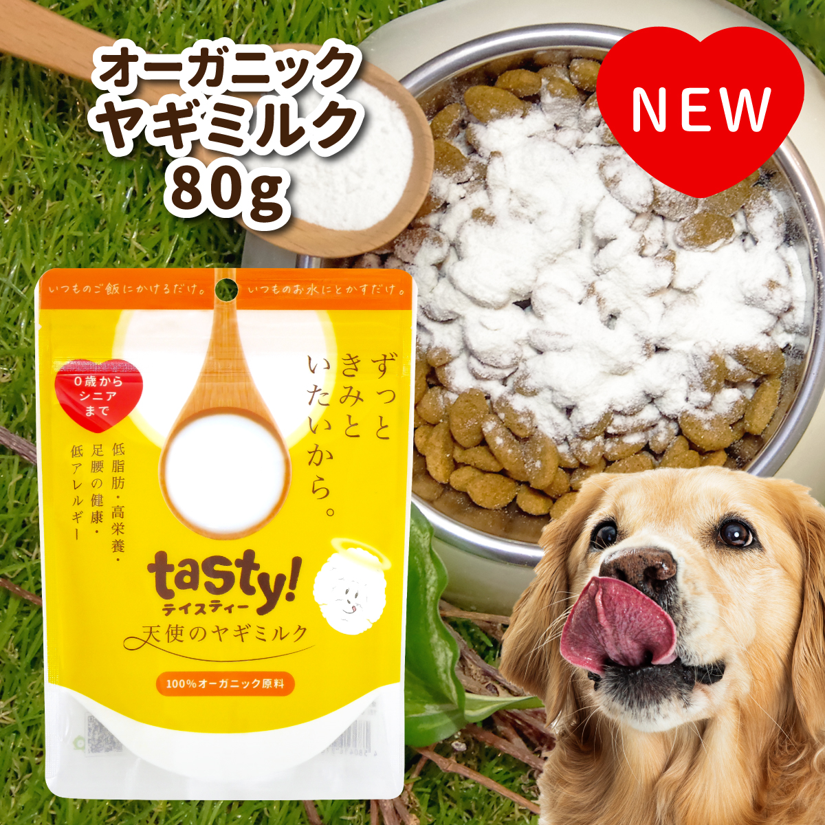 楽天市場 クーポン利用で Off 正規品 Wancom Tasty 天使のヤギミルク 150g ヤギミルク やぎ ミルク ペット ペットフード ドッグフード ドックフード キャットフード 犬 猫 脱脂粉乳 高栄養 低脂肪 低カロリー ミルク シニア 高齢 病気 健康