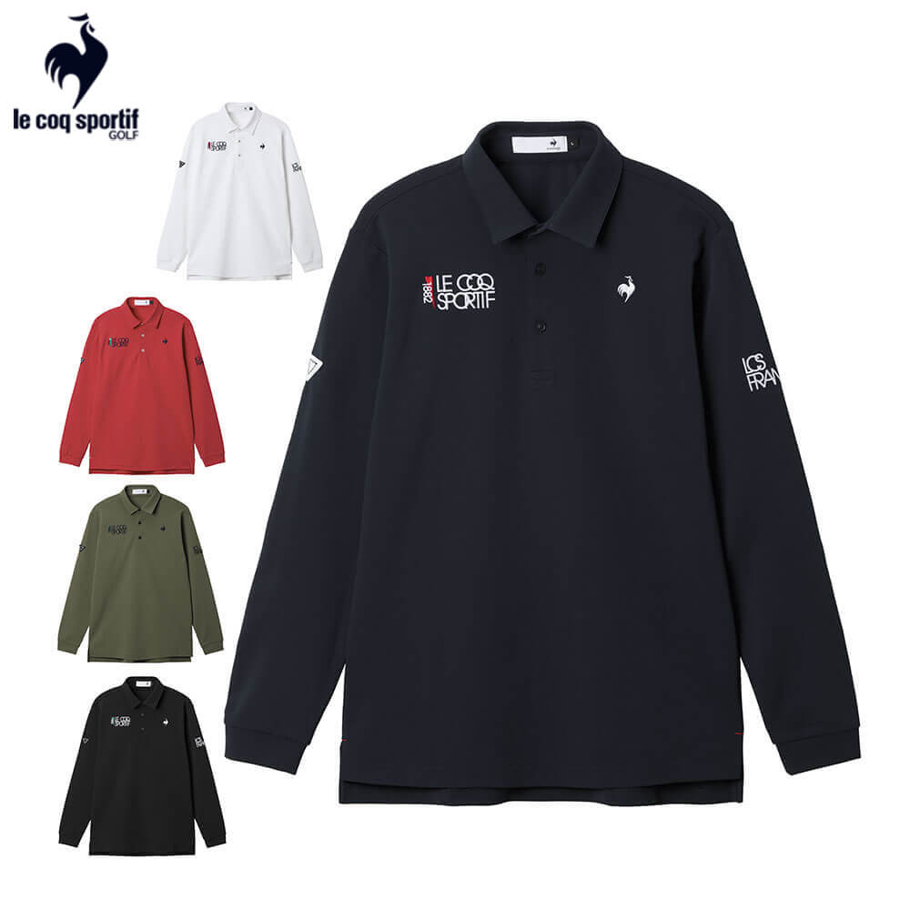 楽天市場】ルコックスポルティフ ゴルフ 長袖 ポロシャツ ベーシック