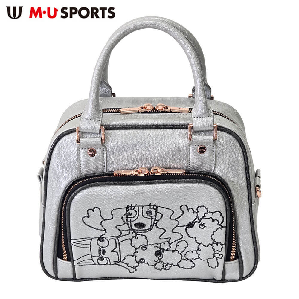 【まとめ買い最大１０％ＯＦＦクーポン配布中！】4/23まで　 エム・ユー・スポーツ カートポーチ 703R6030 091 シルバー [2025年モデル]