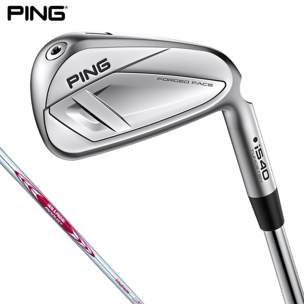 【全品10％OFFクーポン配布中♪】4/17 12:59まで　 PING ピン　i540 アイアン 5本セット（＃6～9、PW）　N.S.PRO MODUS3 TOUR 105 スチールシャフト [2026年モデル]