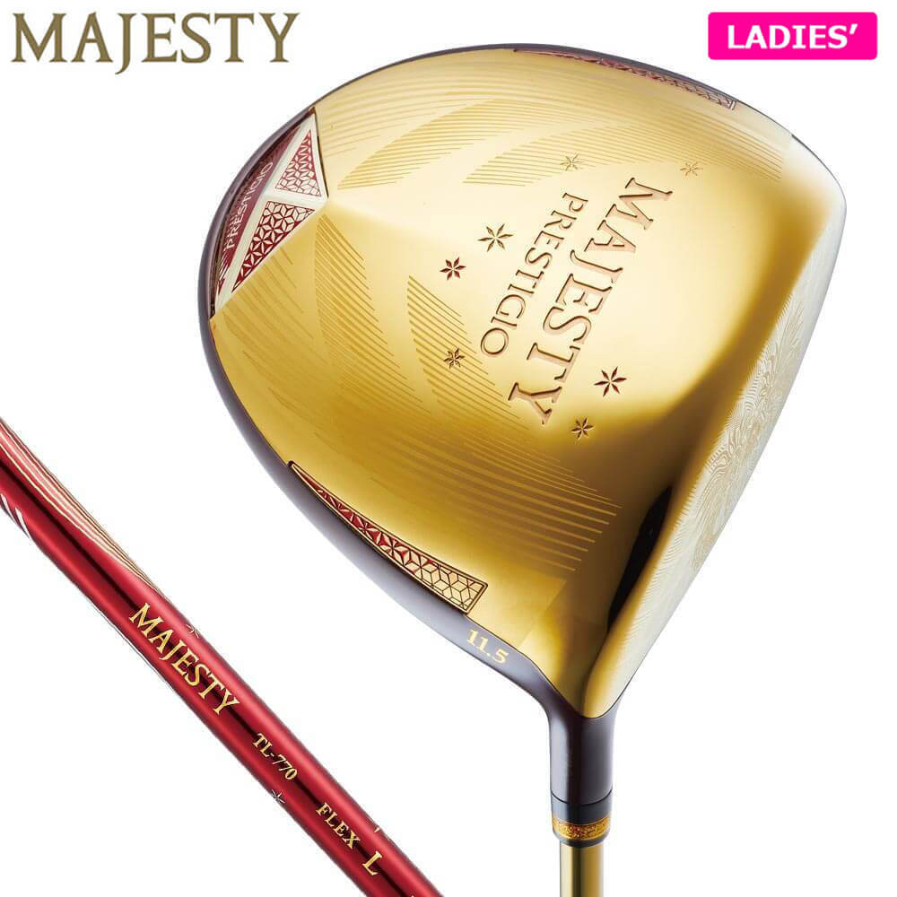 【全品９％ＯＦＦクーポン配布中！　マジェスティゴルフ レディース PRESTIGIO 14 プレステジオ14 ドライバー MAJESTY TL770 シャフト [2026年モデル]｜ゴルフ用品、クラブは有賀園ゴルフ