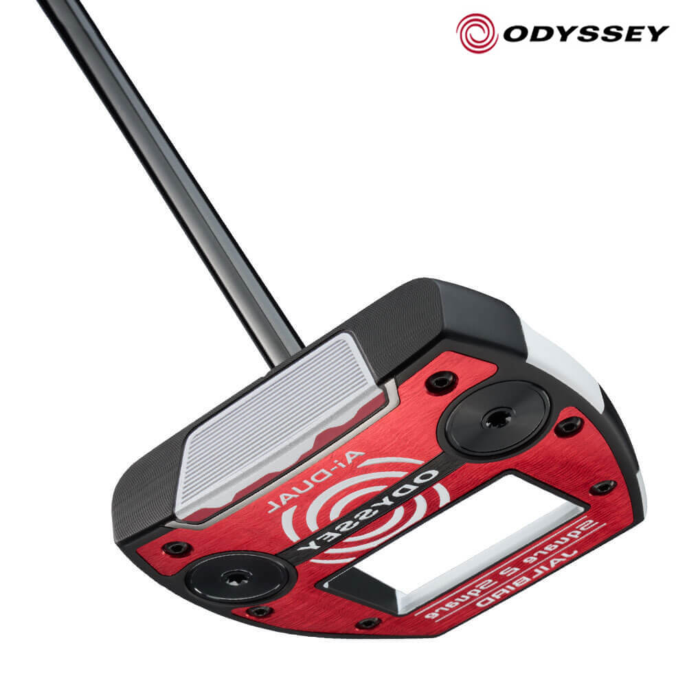 【まとめ買い最大１０％ＯＦＦクーポン配布中！】4/23まで　 オデッセイ　Ai-DUAL Square 2 Square エーアイ デュアル スクエア 2 スクエア 左用・レフティ パター　JAILBIRD ジェイルバード [2026年モデル]