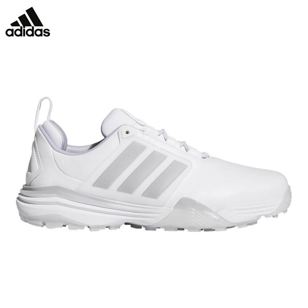 【クーポンで10％OFF！さらにP10倍以上還元！】4/17 12:59まで　 アディダス メンズ ADIPOWER SL アディパワー 26 スパイクレス ゴルフシューズ OPJ09 JP8401 フットウェアホワイト/シルバーメタリック/ヘイローシルバー [2026年モデル]
