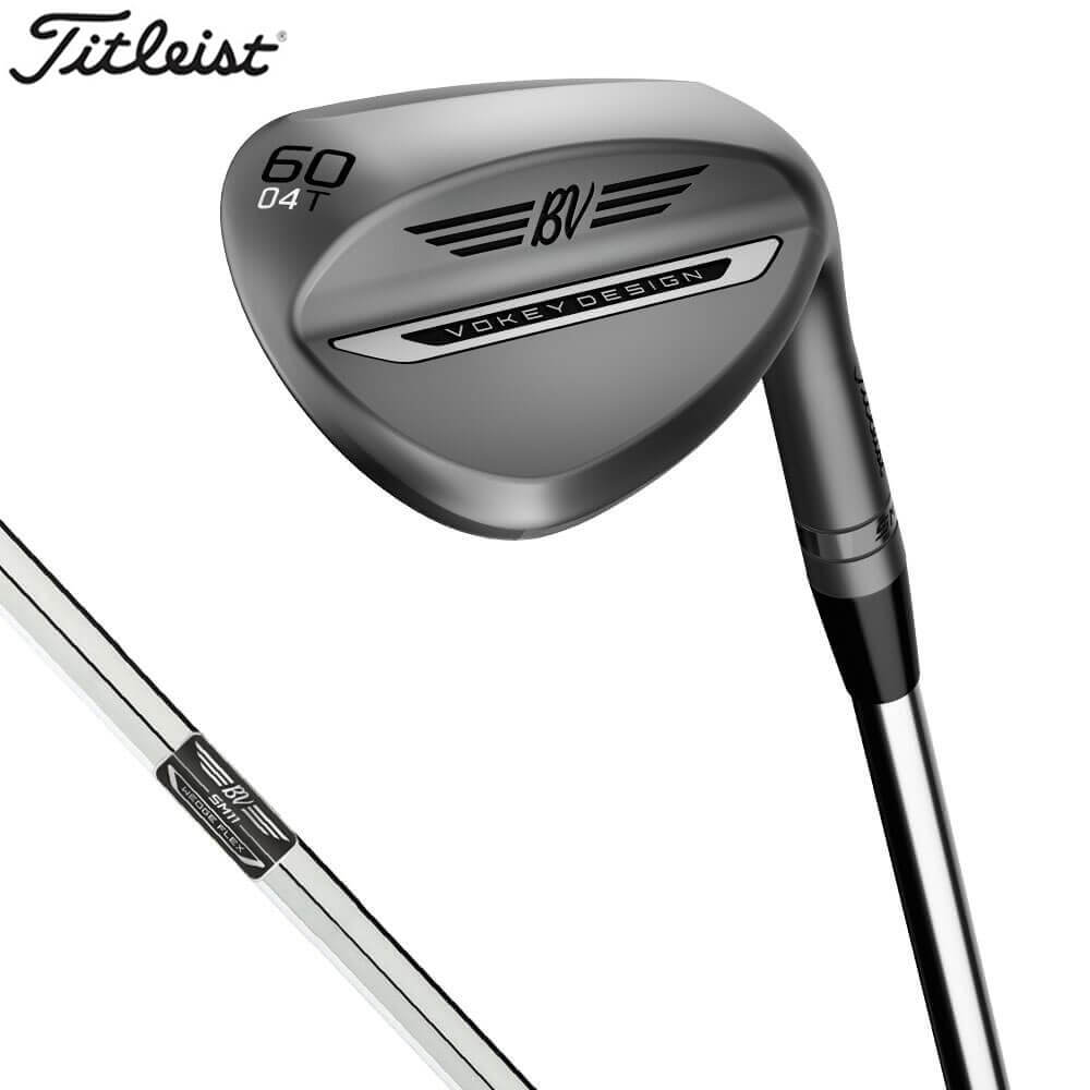 【全品９％ＯＦＦクーポン配布中！　タイトリスト ボーケイデザイン SM11 スピンミルド11 ニッケル仕上げ ウェッジ 58～62&deg; ダイナミックゴールド スチールシャフト [2026年モデル]｜ゴルフ用品、クラブは有賀園ゴルフ