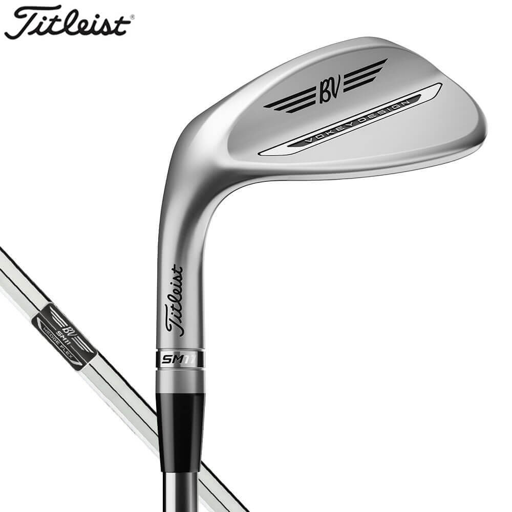 【全品９％ＯＦＦクーポン配布中！　タイトリスト ボーケイデザイン SM11 スピンミルド11 ツアークローム仕上げ ウェッジ 58～62&deg; 左用・レフティ ダイナミックゴールド スチールシャフト [2026年モデル]｜ゴルフ用品、クラブは有賀園ゴルフ
