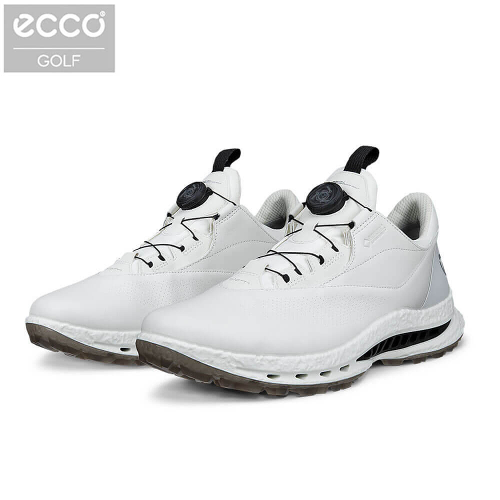 【まとめ買い最大１０％ＯＦＦクーポン配布中！】4/23まで　 ECCO エコー メンズ BIOM C5 BOA バイオム C5 ボア スパイクレス ゴルフシューズ 132614 50874 WHITE/WHITE [2026年モデル]