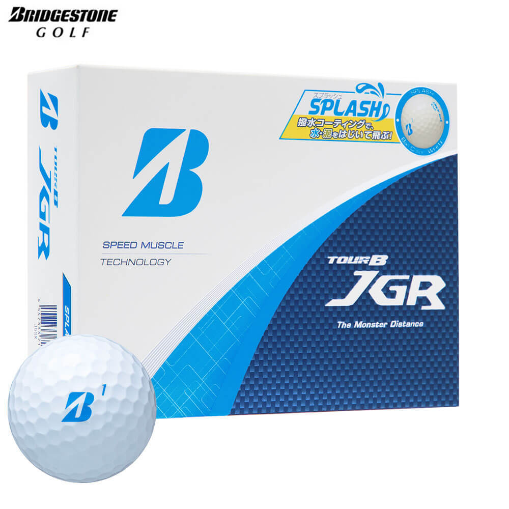 ブリヂストン TOUR B JGR SPLASH ツアーB ジェイジーアール ゴルフボール 1ダース（12球入り）　スプラッシュ [2026年モデル]