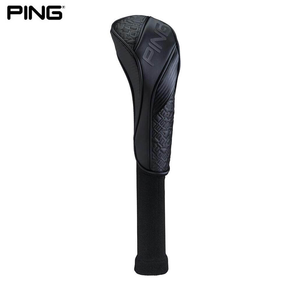 PING ピン ユニセックス ツアーシャフト フェアウェイウッド用 ヘッドカバー HC-U2613 39097-01 ブラック [2026年モデル]