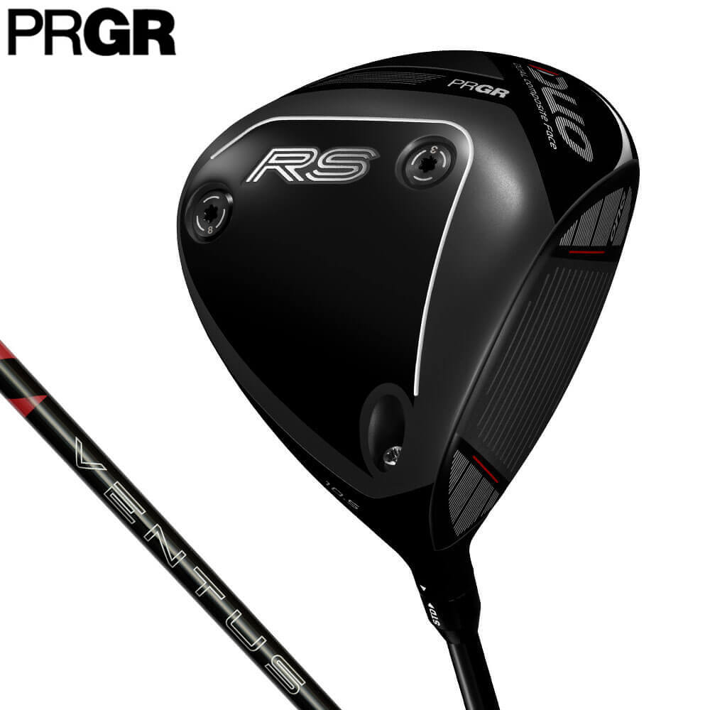 【全品９％ＯＦＦクーポン配布中！　PRGR プロギア　メンズ RS DUO デュオ RS ドライバー　VENTUS FOR PRGR シャフト [2026年モデル]｜ゴルフ用品、クラブは有賀園ゴルフ