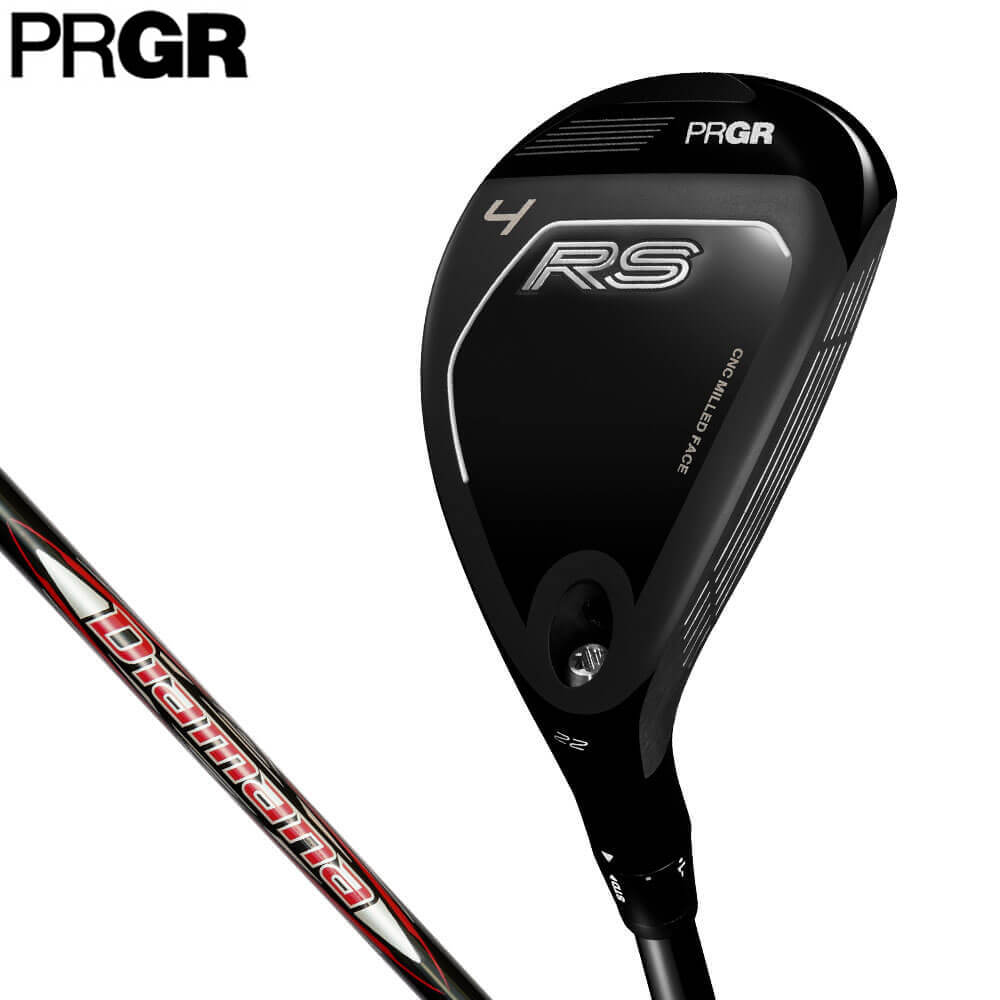 【全品９％ＯＦＦクーポン配布中！　PRGR プロギア　メンズ RS UT ユーティリティ　Diamana FOR PRGR カーボンシャフト [2026年モデル]｜ゴルフ用品、クラブは有賀園ゴルフ