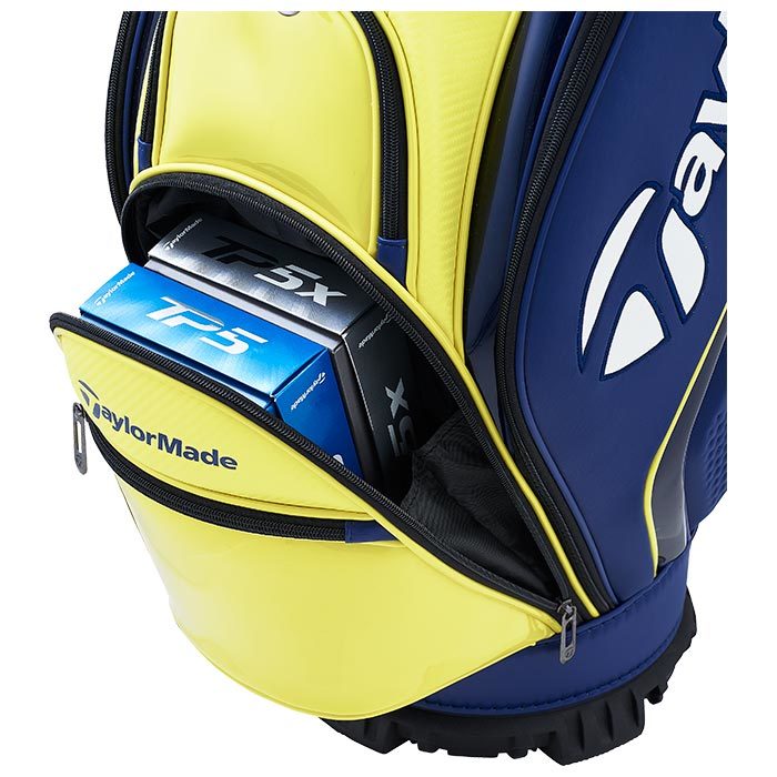 テーラーメイド メンズ AUTH-TECH オーステック キャディバッグ TD248 N92833 NAVY YELLOW 2022年モデル 有賀園 ゴルフ 人気 おすすめ