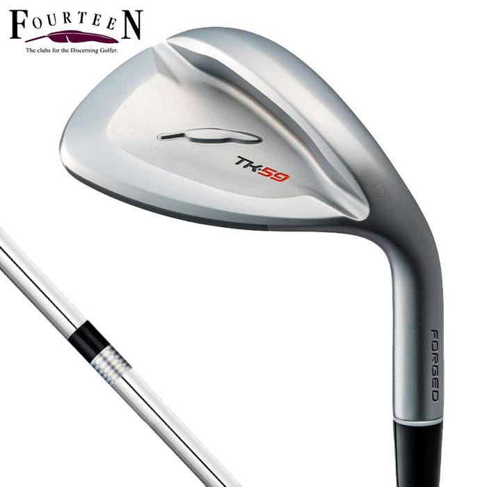 フォーティーン TK-59 ウェッジ FS-WEDGE スチールシャフト [2024年モデル]