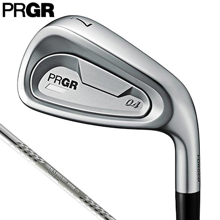 【全品９％ＯＦＦクーポン配布中！　PRGR プロギア 04 ゼロヨン アイアン 単品 SPEC STEEL III Ver.2 スチールシャフト [2024年モデル]｜ゴルフ用品、クラブは有賀園ゴルフ 13,844円