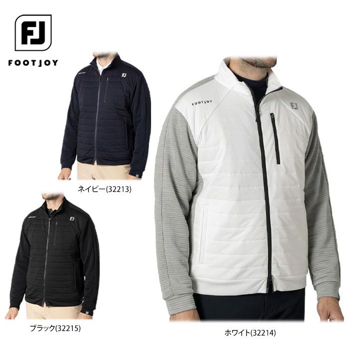 【FJ】美品 メンズジャケット ゴルフウェア FootJoy フットジョイ ゴルフウェア メンズ ハイブリッド