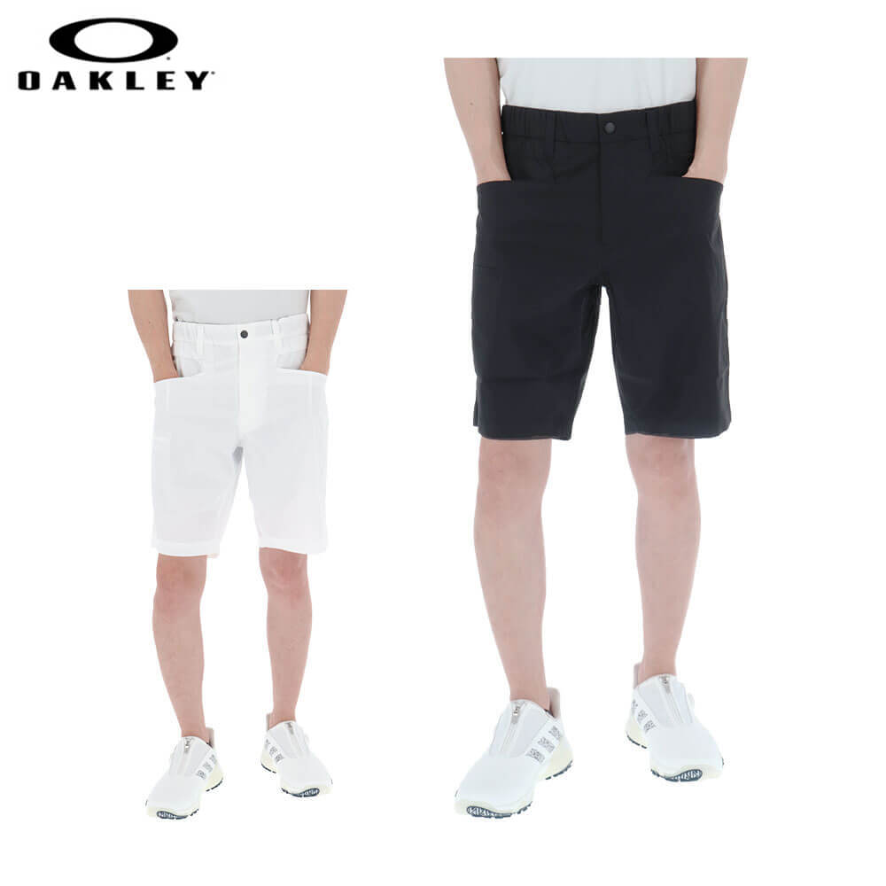 新品未使用　OAKLEY オークリー　ショートパンツ　メンズ　ゴルフパンツ　総柄 オークリー(OAKLEY) ゴルフウェア ショートパンツ ADDICTIVE
