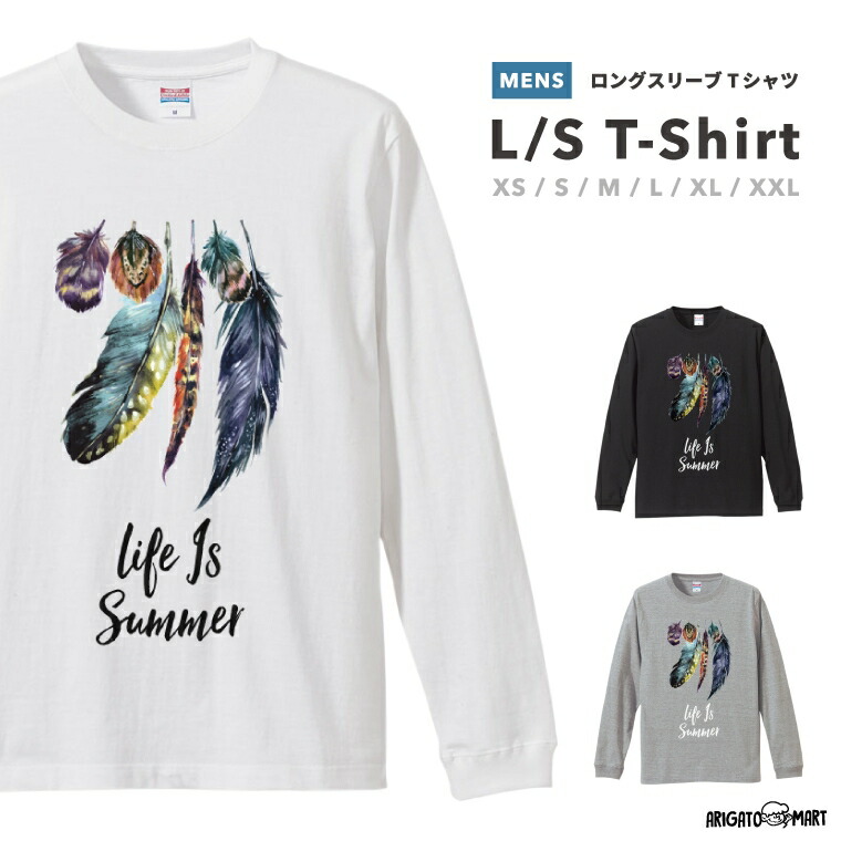 楽天市場】Tシャツ メンズ 長袖 ロングスリーブTシャツ ロンT ロングt