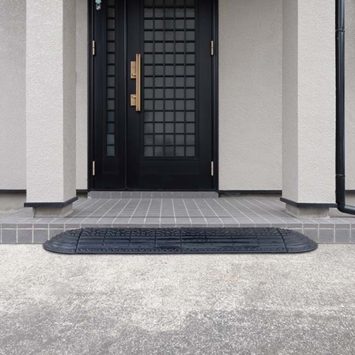 P5二倍 1恒星日19期間 24h限界 2個揃 段差ホーム およそ15cm段差 ゴム Gdp 1560幅60cm ゴム段差プレート 段差スロープ スロープ 駐環ポイント 段差解散 車 車庫 玄関 玄関前っ面 園地 つまづき止らす 転倒防止 自動二輪車 転回車 上車両 スクータ 垣根リバティー 花菖蒲