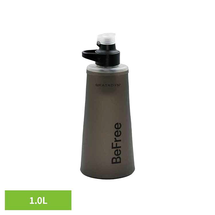 ビーフリーAC 1.0L ブラック 14072 浄水器 携帯用浄水器 ホロファイバー 活性炭 アウトドア 防災 折畳 軽量
