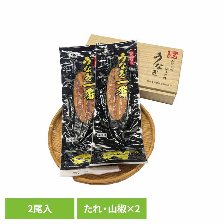 静岡うなぎ漁業協同組合　静岡県産うなぎ蒲焼２尾 うなぎ 静岡 蒲焼 長焼 国産 グルメ お取り寄せ ギフト 贈答 冷凍 【TD】 【代引不可】