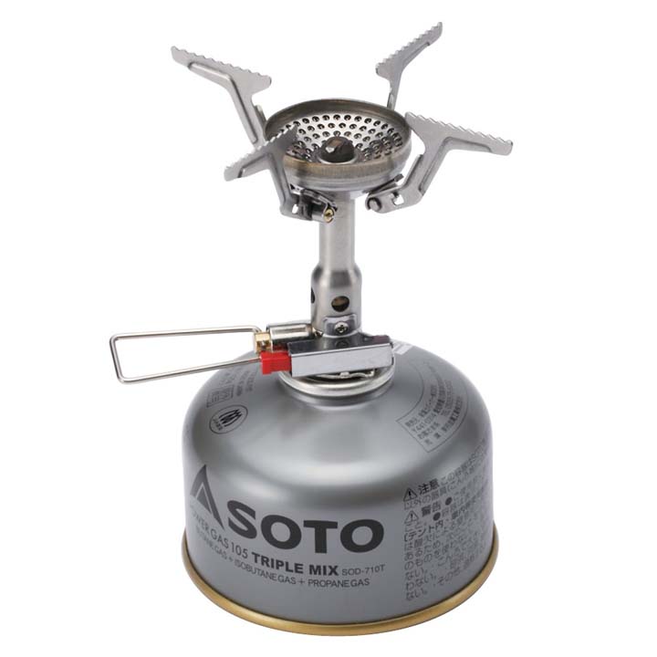 【バーナー】SOTO アミカス コンパクトストーブ 【Ｂ】【キャンプ 山登り バーベキュー BBQ アウトドア】新富士バーナー SOD-320【TC】