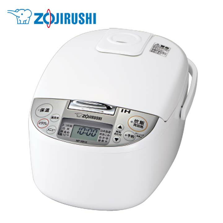 IH炊飯ジャー「極め炊き」 5.5合炊き NP-XB10-WA送料無料 炊飯器 ジャー炊飯器 5.5合 ih炊飯器 IH調理器 1人暮らし 5合 新生活 ご飯 米 家庭用 圧力ih 圧力IHジャー炊飯機 1人用 象印 ZOJIRUSHI 一人暮らし 新生活