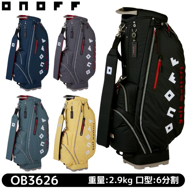 楽天市場】オノフ ONOFF スタンド メンズキャディバッグ OB0324 : 二木