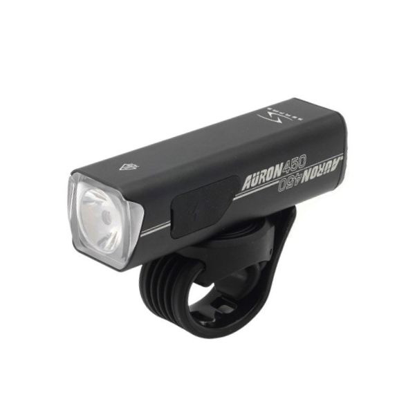SERFAS サーファス AURON-450 ブラック USB ヘッドライト 0684646028118 自転車 送料無料 一部地域は除く