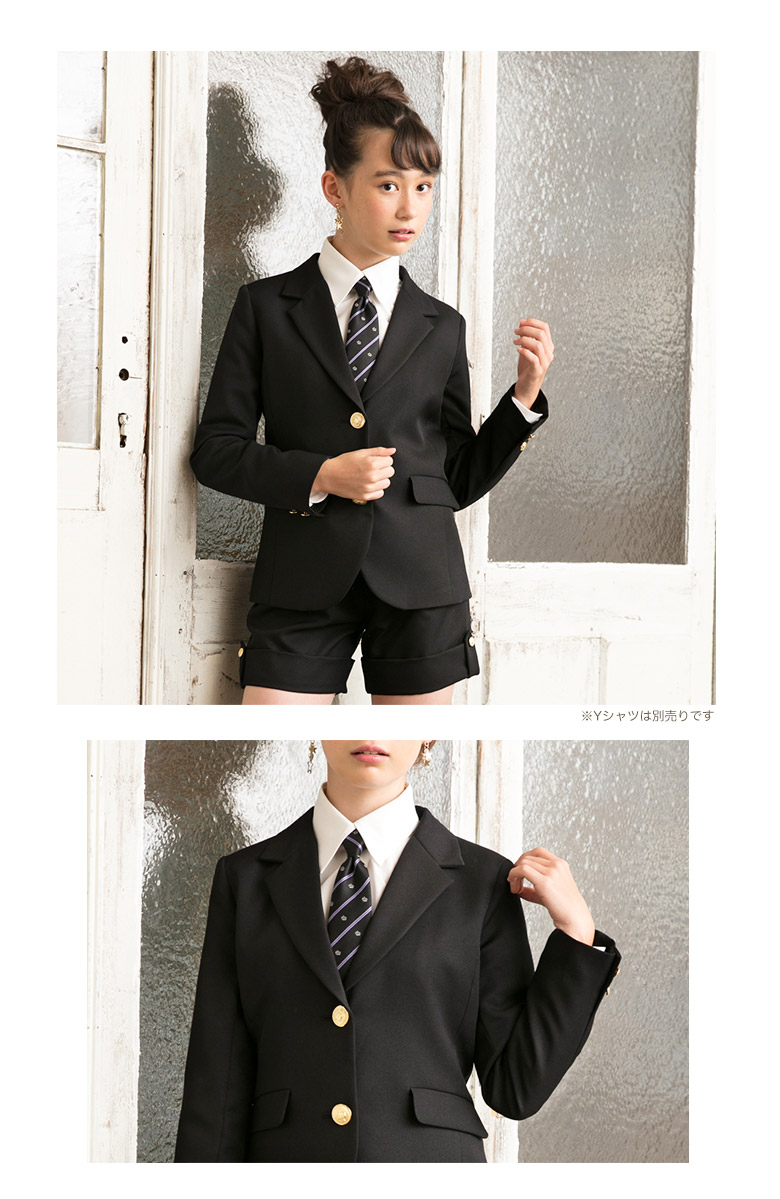 アウトレット 返品不可商品 卒業式 スーツ 女の子 小学生 パンツ 150 160 165cm パンツスーツ 3点セット ジャケット パンツ ネクタイ 子供服 卒服 小学校卒業式スーツ 子供スーツ ジュニアスーツ フォーマル 結婚式 お受験 発表会 冠婚葬祭 クロイ Nordbiene De