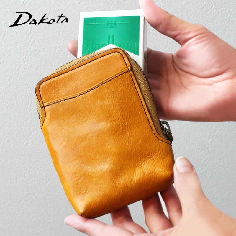 タバコケース 本革 イタリアンレザー ダコタ Dakota クラプトン シガレットケース 0035117(0030327)<br><br>レディース ギフト プレゼント<br>【選べるノベルティ】