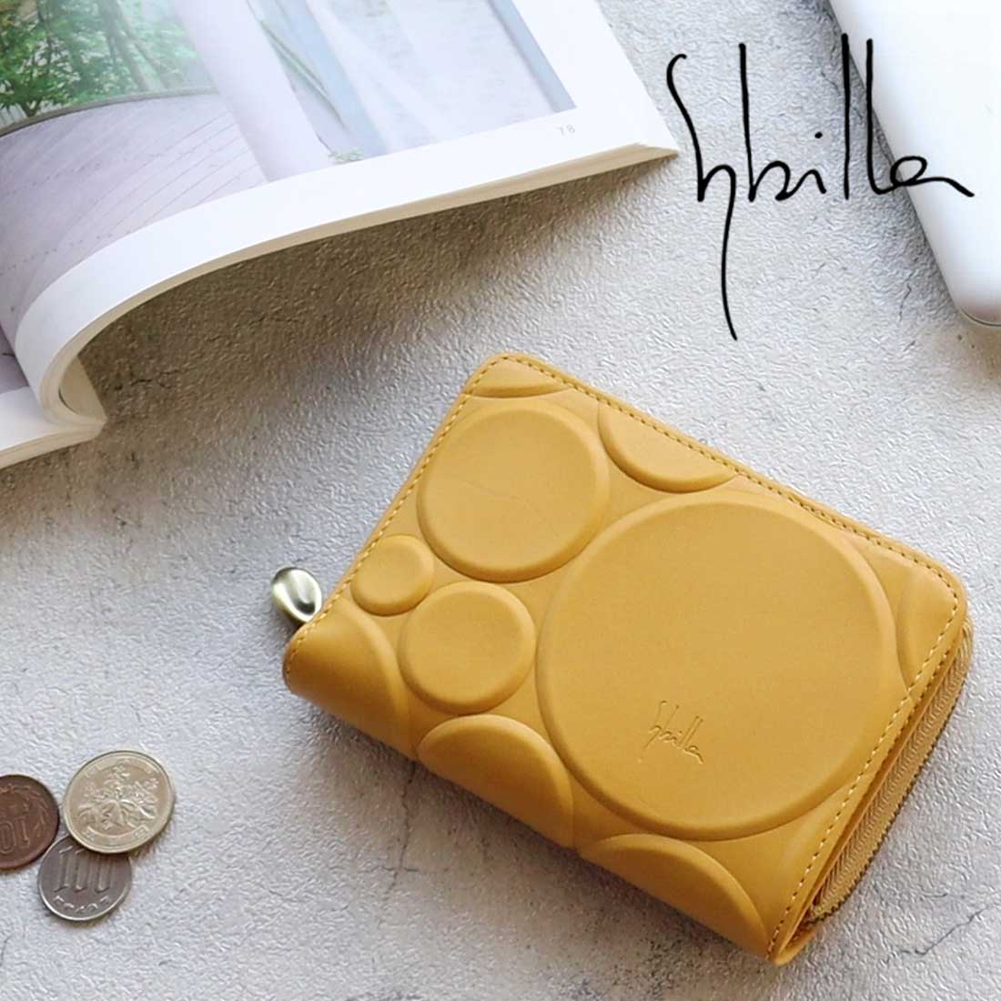 楽天市場】長財布 ラウンドファスナー sybilla シビラ シルクロ