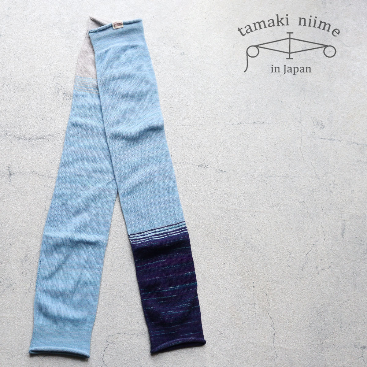 楽天市場】播州織 コットンアームカバー ロング丈 レッグカバー 手袋