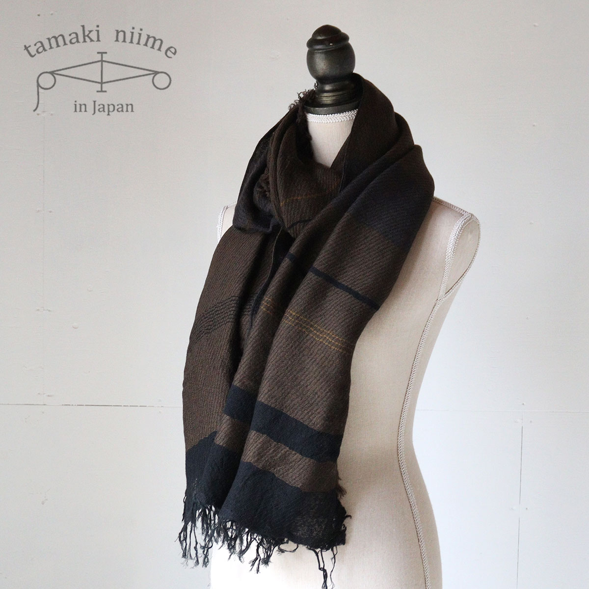 楽天市場】【最大450円OFFクーポン】播州織 ウールコットンショールM