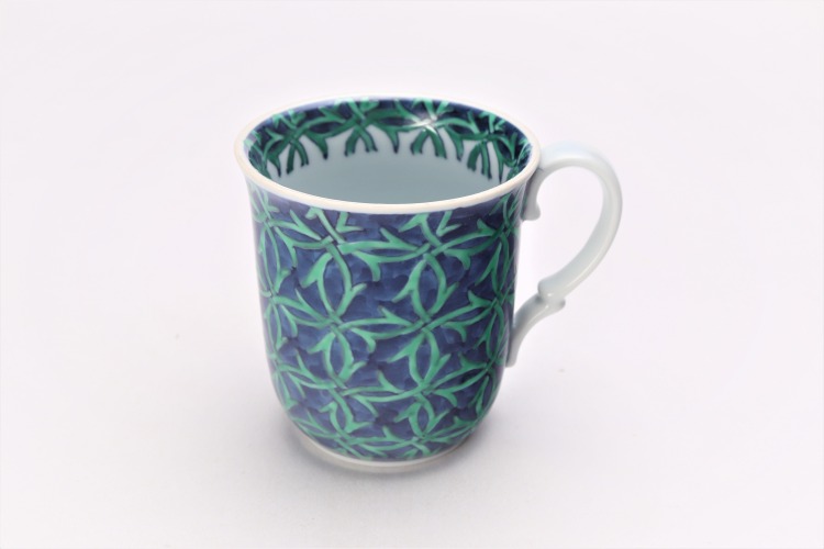 マグカップ お茶 コーヒー 手書き 大きめ スープカップ マグカップ 磁器 亮秀窯 わらび唐草 マグカップ 有田焼 スープ プレゼント 内祝い 引き出物 ギフト 和食器 おしゃれ 激安 Www Ebema Cl