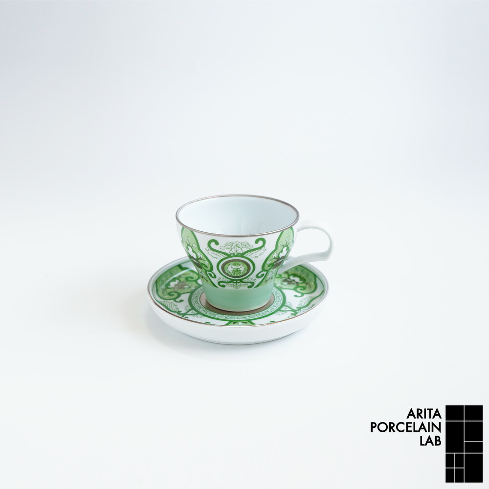 有田焼 和食器 カップ JAPAN TEA ティーカップ＆ソーサー 古伊万里草花紋 食器 ブランド ギフト 有田焼 アリタポーセリンラボ ARITA  PORCELAIN LAB 