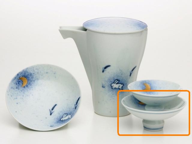 楽天市場】有田焼 そうた窯 染錦兎絵盃 うさぎ ウサギ 酒器 惣太窯