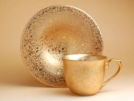 コーヒーカップ おしゃれ コーヒー碗皿 有田焼 陶磁器 日本製 化粧箱入り ジパング コーヒー碗皿画像
