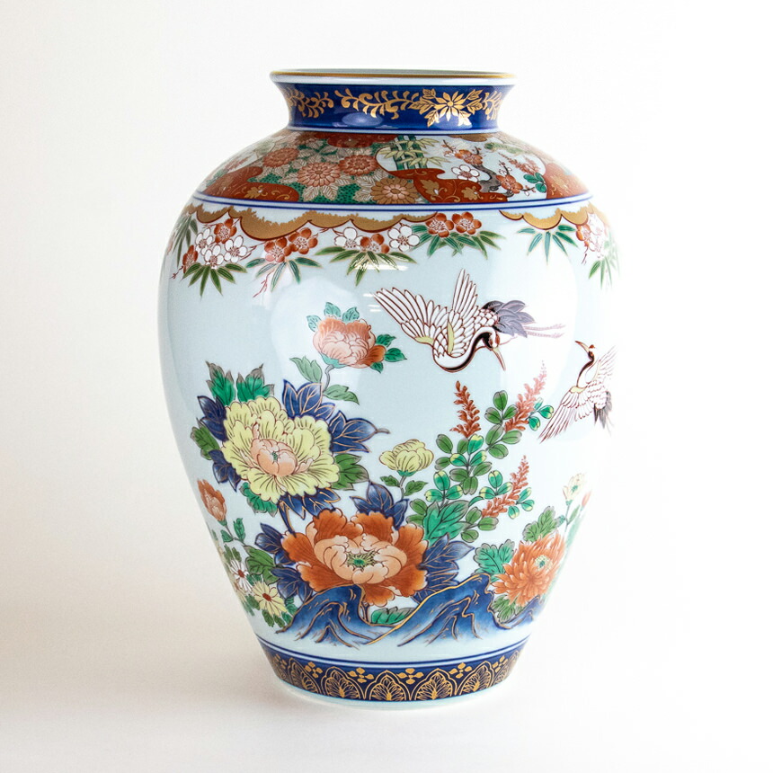 楽天市場】花瓶 おしゃれ 陶器 有田焼 日本製 贈答品 記念品 木箱入り