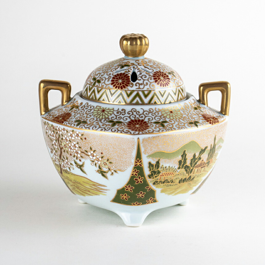 有田焼】香炉・香合セット いろえ工房 木箱入り Amazon.co.jp: 有田焼