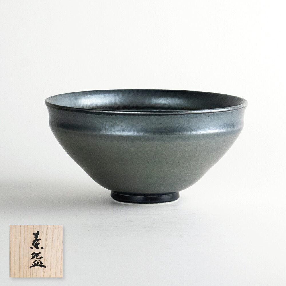抹茶碗 有田焼 日本製 高級 抹茶茶碗 茶道具 和モダン 伝統工芸 木箱入り 幽鋼(ゆうこう) Matcha bowl (Made in Japan)|有田焼やきもの市場 店